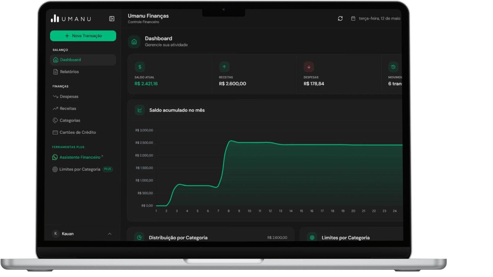 Plataforma SaaS Financeira
